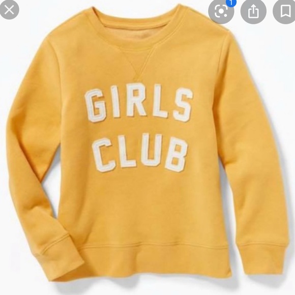 Old Navy Other - Old Navy Girls Club Cozy Sweatshirt